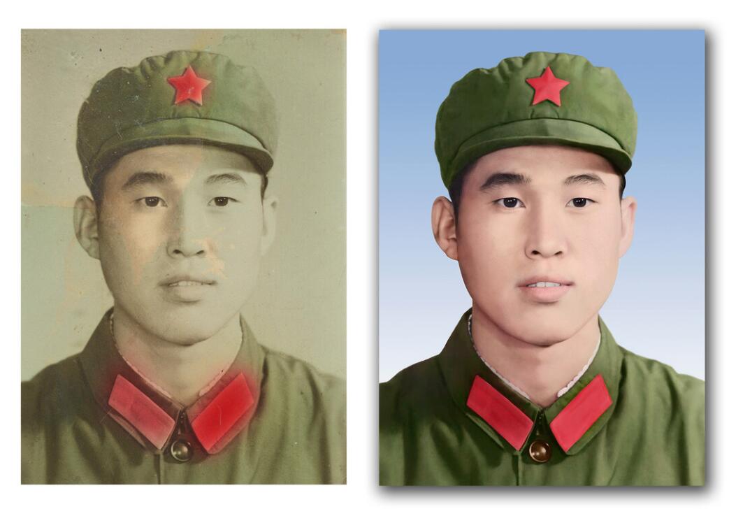 察布查尔破损照片修复-18